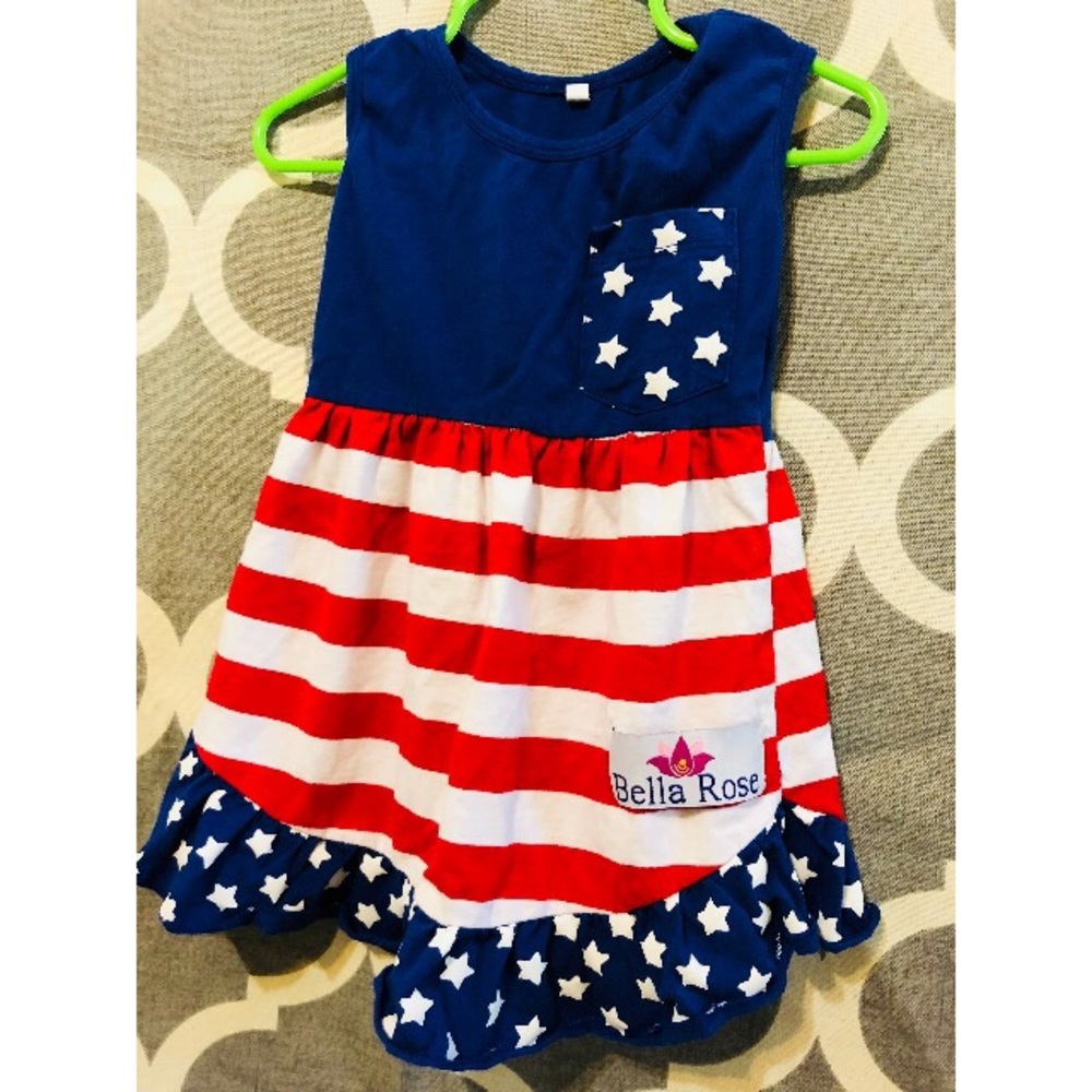 Patriotic Dress Size 18 mos